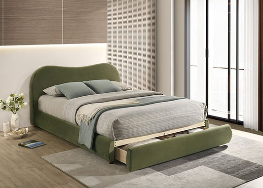Grimsby Olive Green Bed Frame