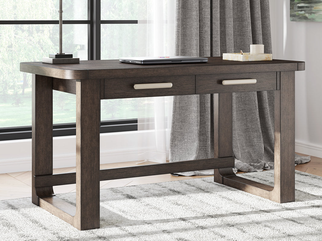H556-44 Dark Brown Desk