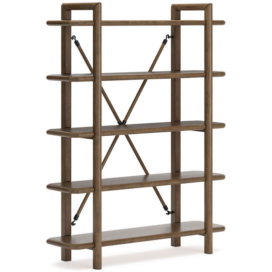 H769-70 Brown Bookcase