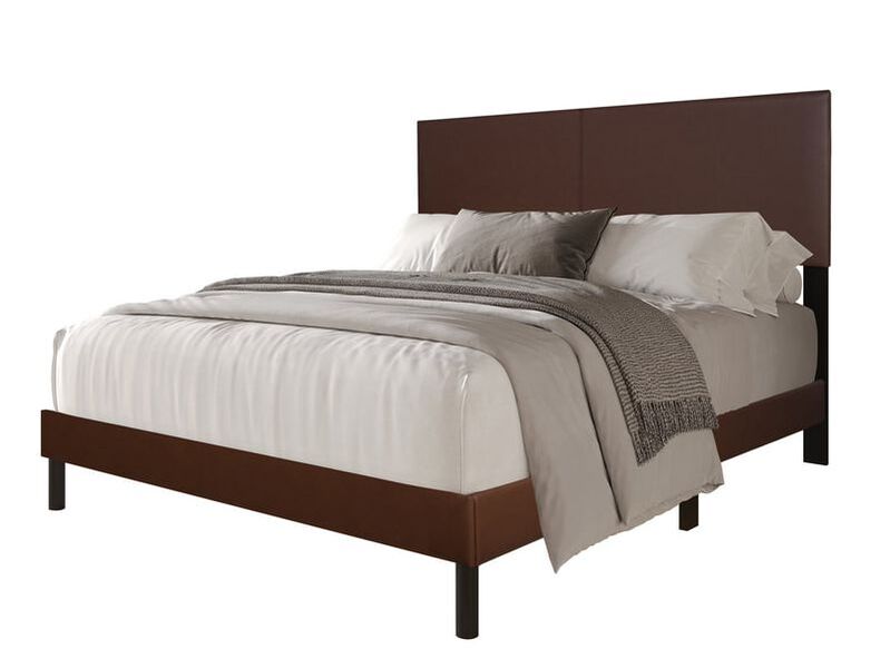 HH130 Brown Platform Bed