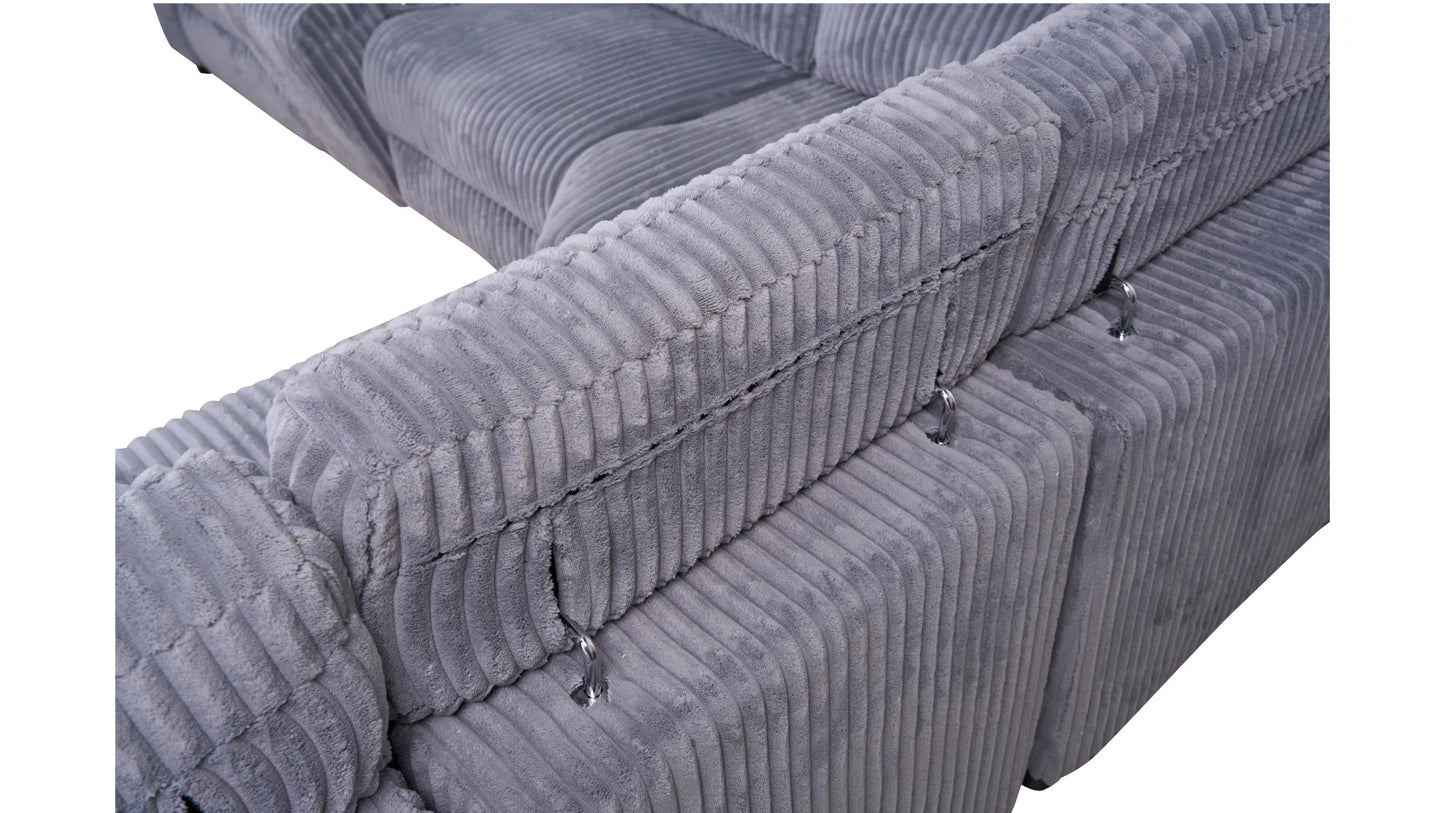S7033 Yash (Grey) Sectional