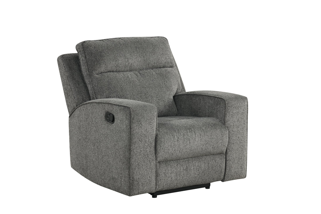 Hudson 3PC Dark Gray Reclining Set