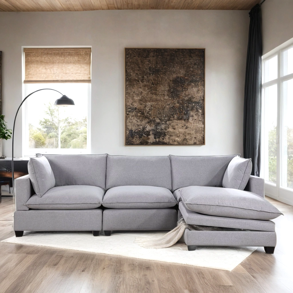 Cloud2 Grey Modular Sectional