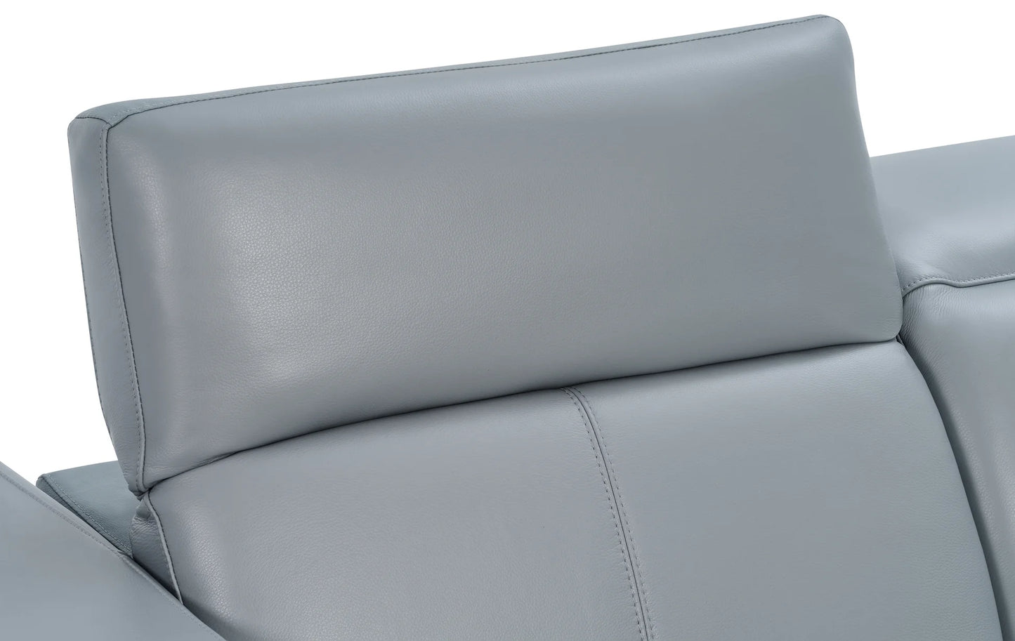 MI-1125 Franco II 7pcs Light Blue Reclining Sectional