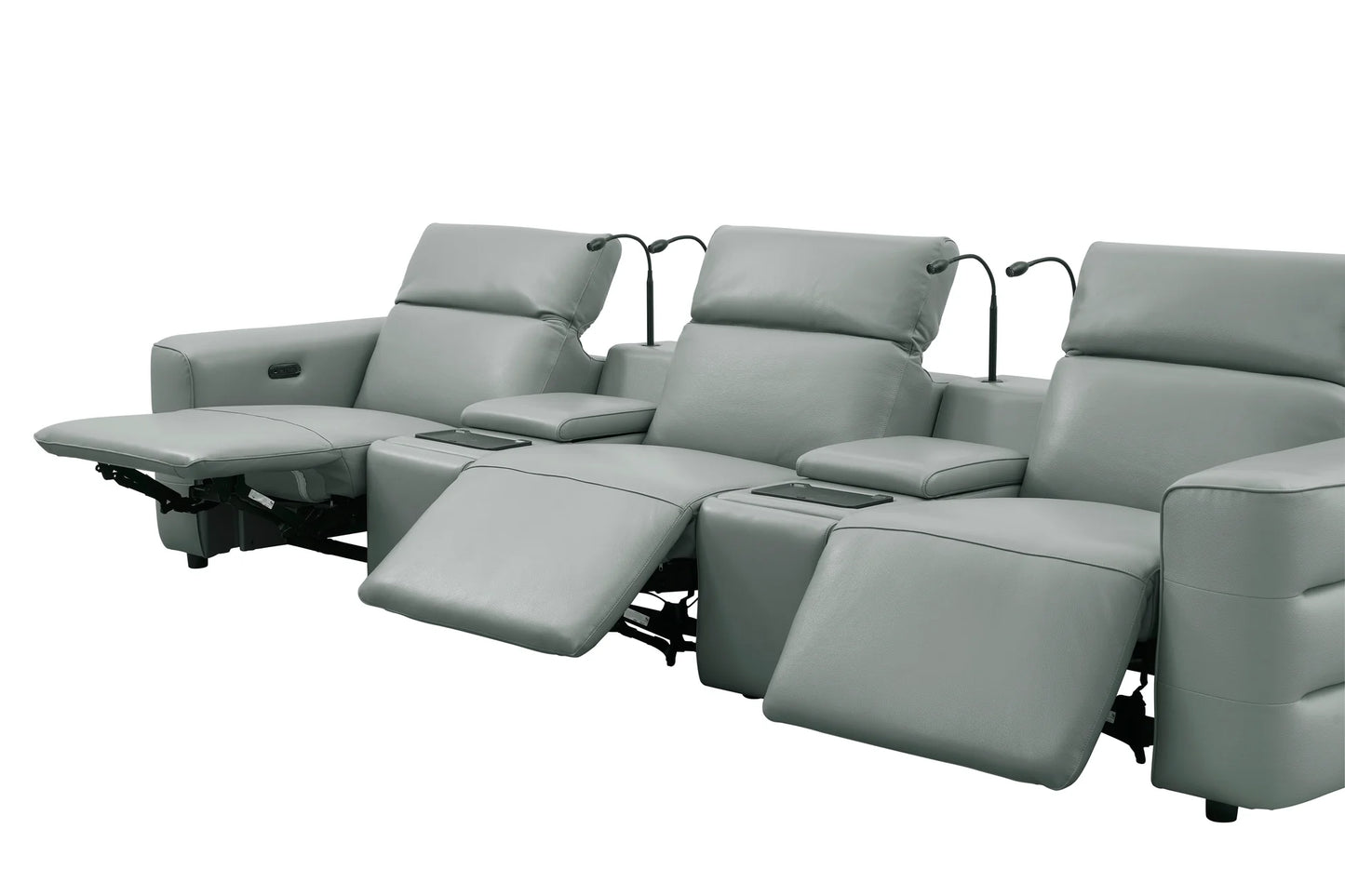 MI-2515 Diamante (Grey) 5pcs Recliner