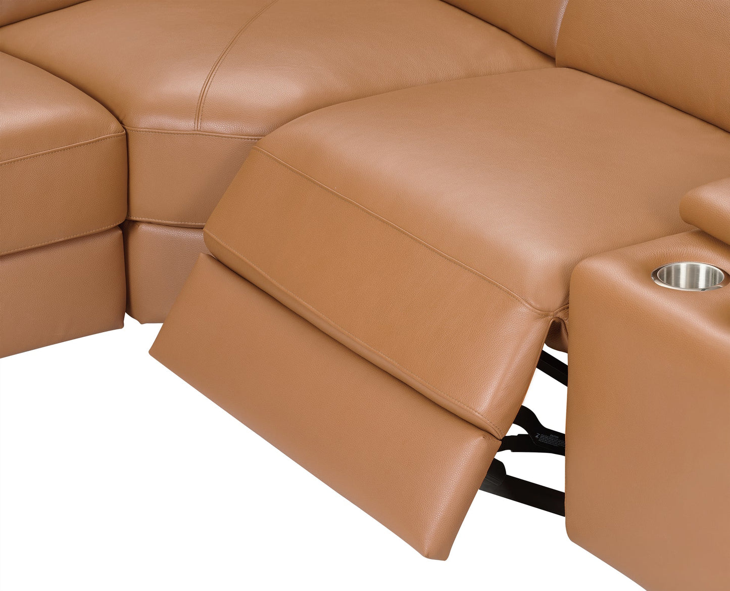 7pcs MI-633 Picasso II Caramel Oversized Sectional