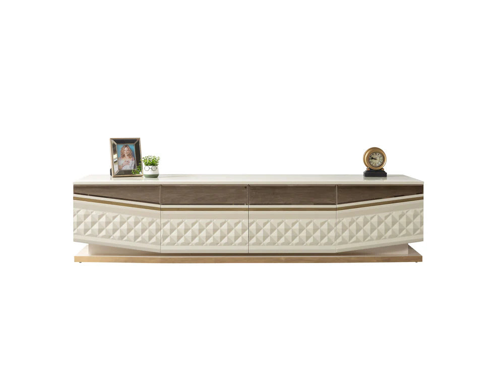 Anica Ivory TV Stand