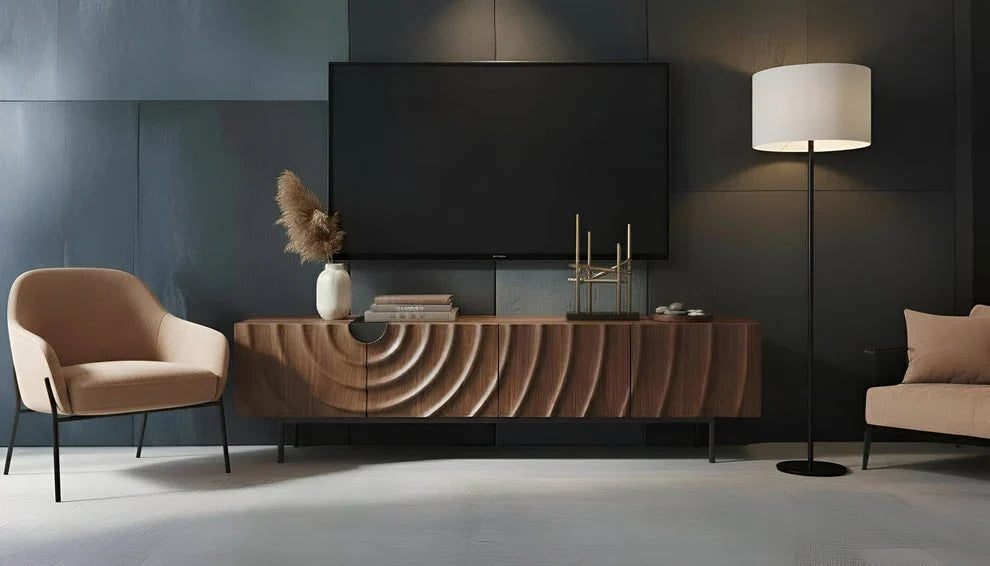 Onda TV Console (Walnut) (Clearance)