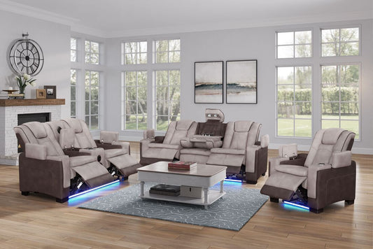 Rodeo 3PC Power Reclining Sofa Set