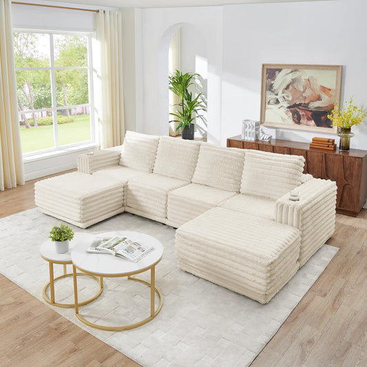 S101 Nuve Cream Sectional