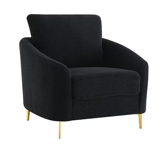 S160 Lila Black Chair