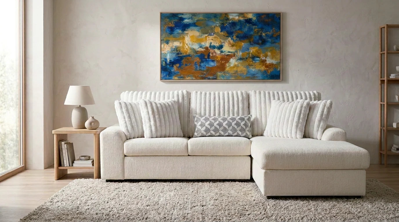 S1801 Brady Sectional 2pcs (Beige)