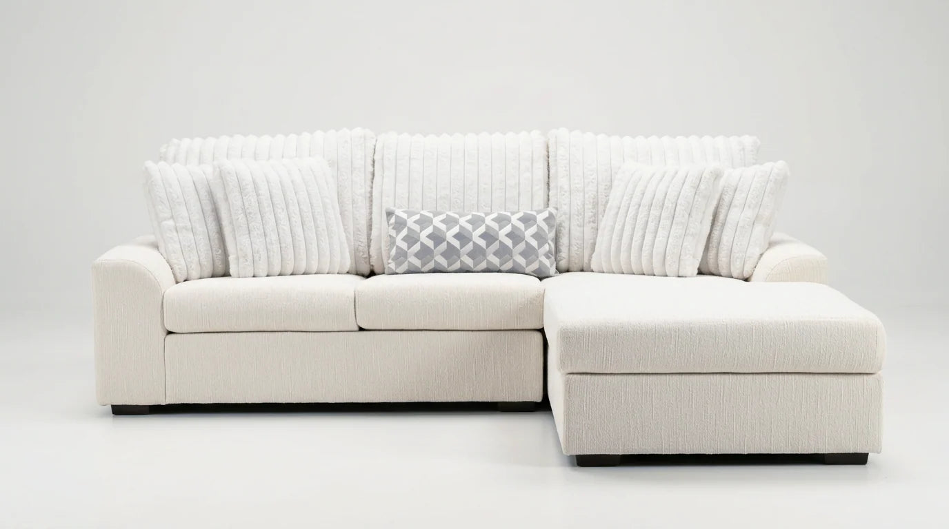 S1801 Brady Sectional 2pcs (Beige)