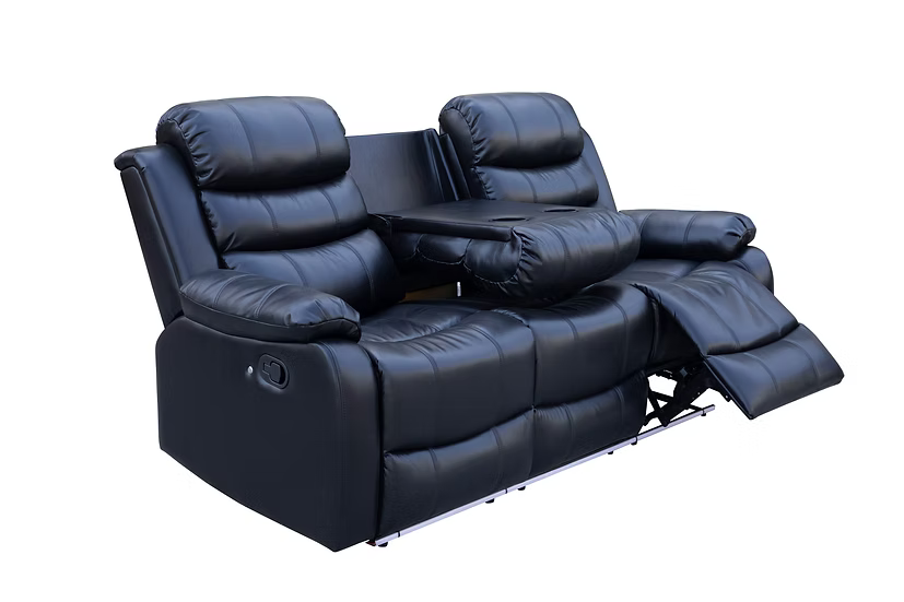 3pcs or 2pcs S1887 Marisol Black Reclining Sofa  Set