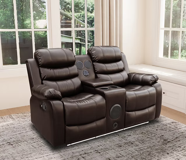 3pcs or 2pcs S1887 Marisol Brown Reclining Sofa Set
