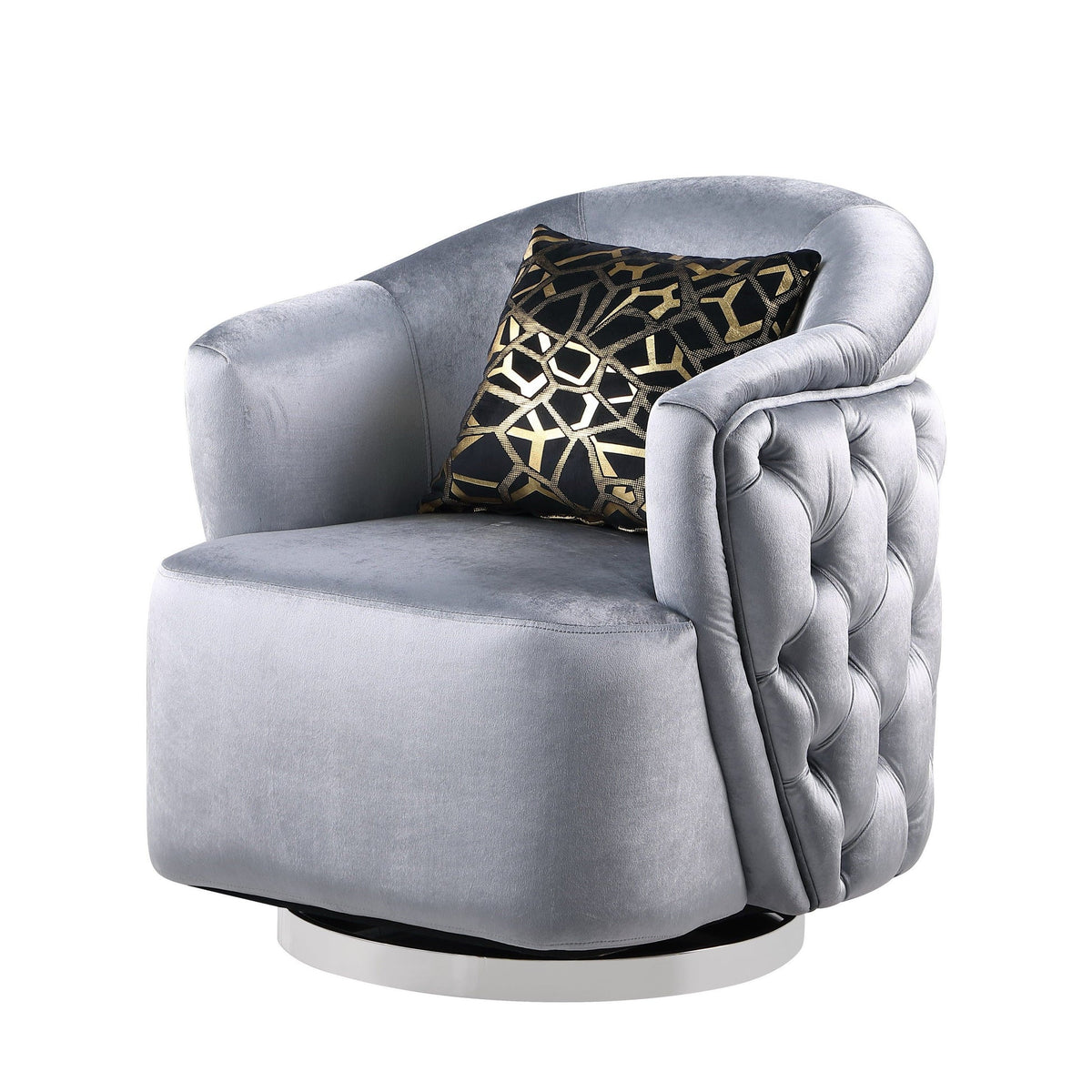 2pcs & 3pcs S2004 Mila (Grey) Sofa & Loveseat