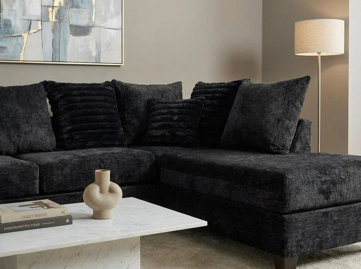 S300 Downy Black Sectional