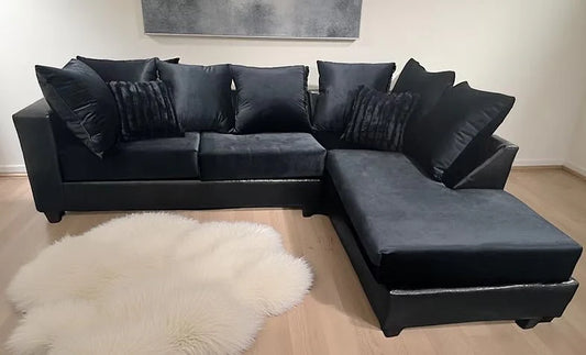 S301 Juno Black Sectional