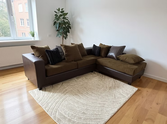 S301 Chocolate Sectional