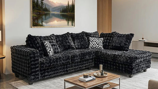 S302 Mamba Black Sectional
