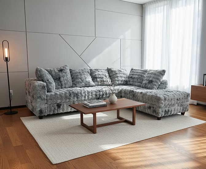 S302 Grey Sectional