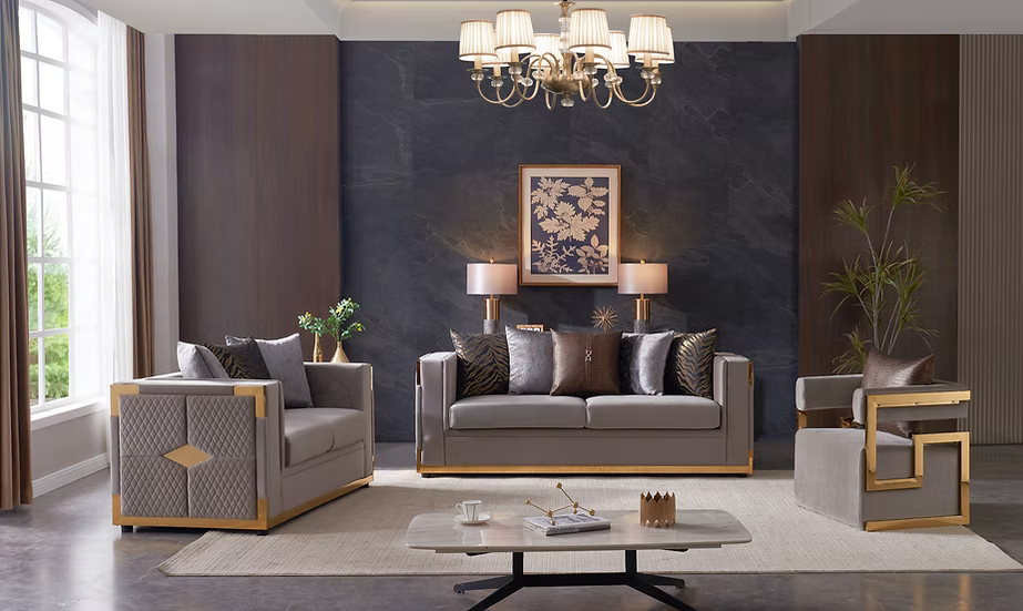 S3040 Juliet Taupe Chair