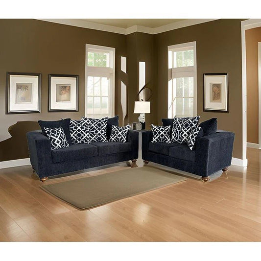 S305 Graphite Black Sofa & Loveseat