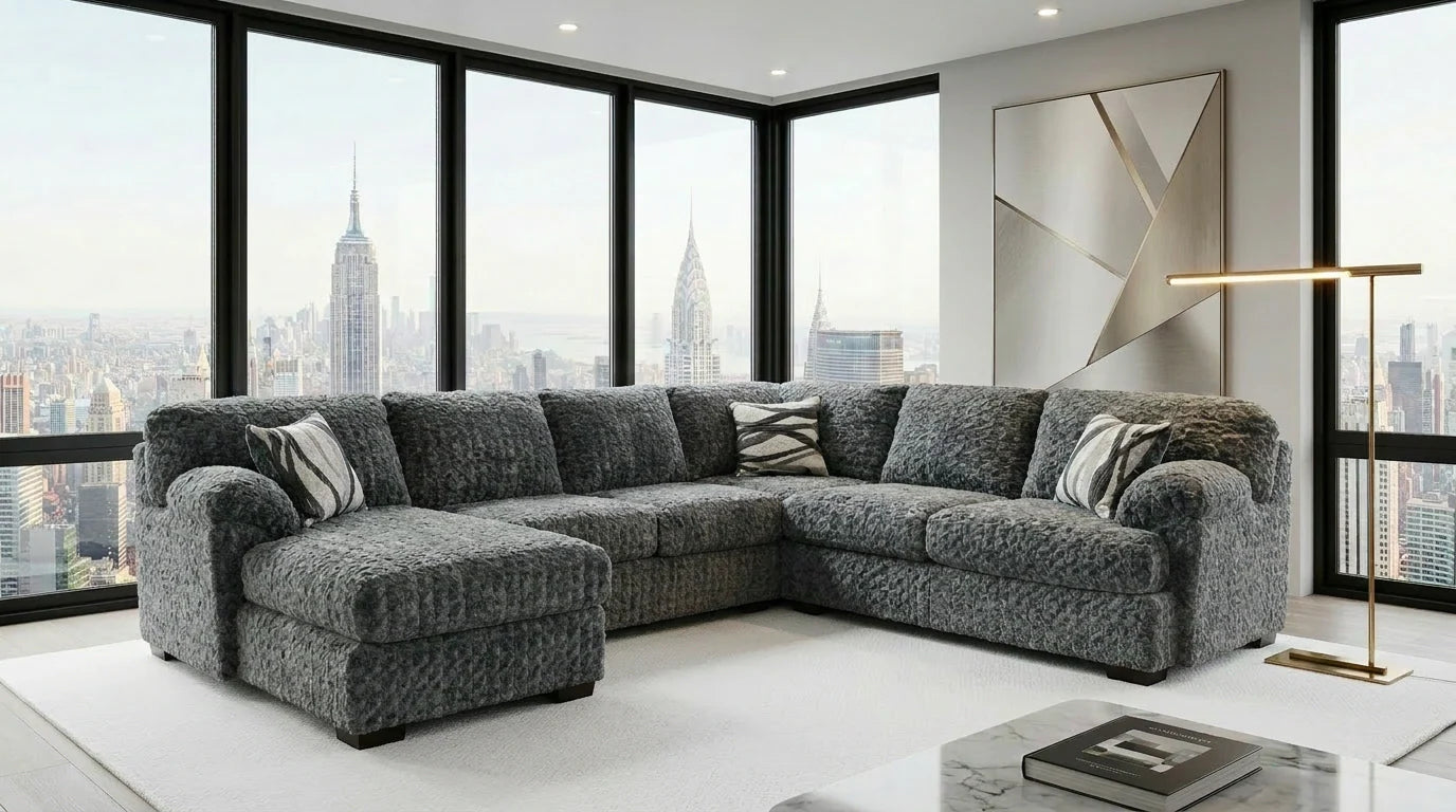 S317 Westwood (Gunmetal) Sectional