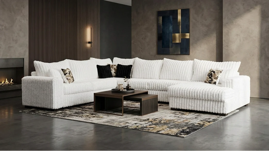 S320 Eggshell (White) Sectional
