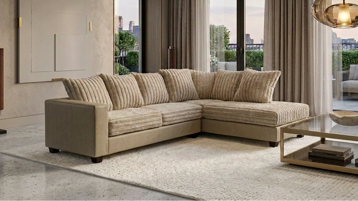 S326 Costa (Bone) 2pcs Sectional