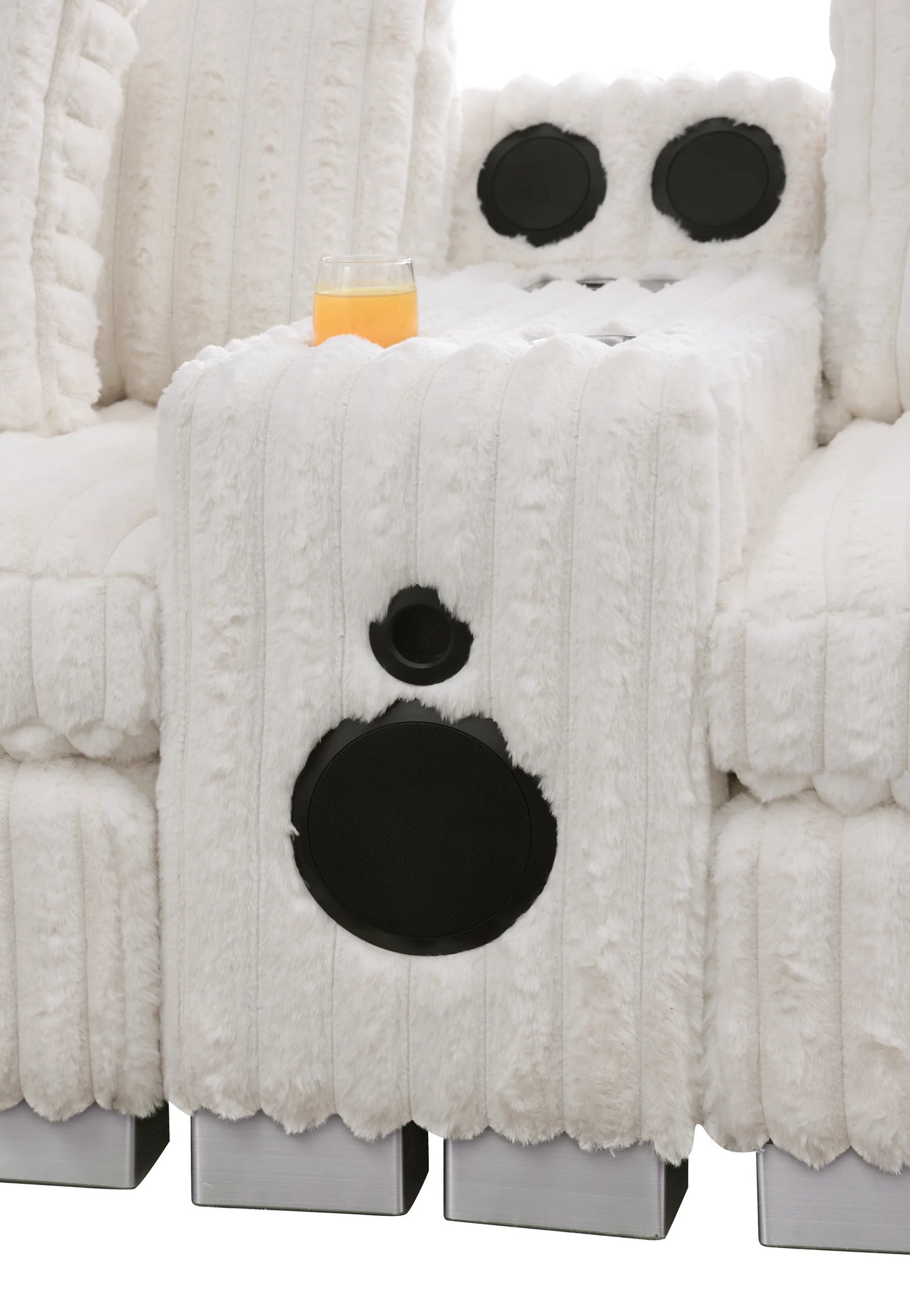 S329 Snuggle Station Cream Oversized Sectional