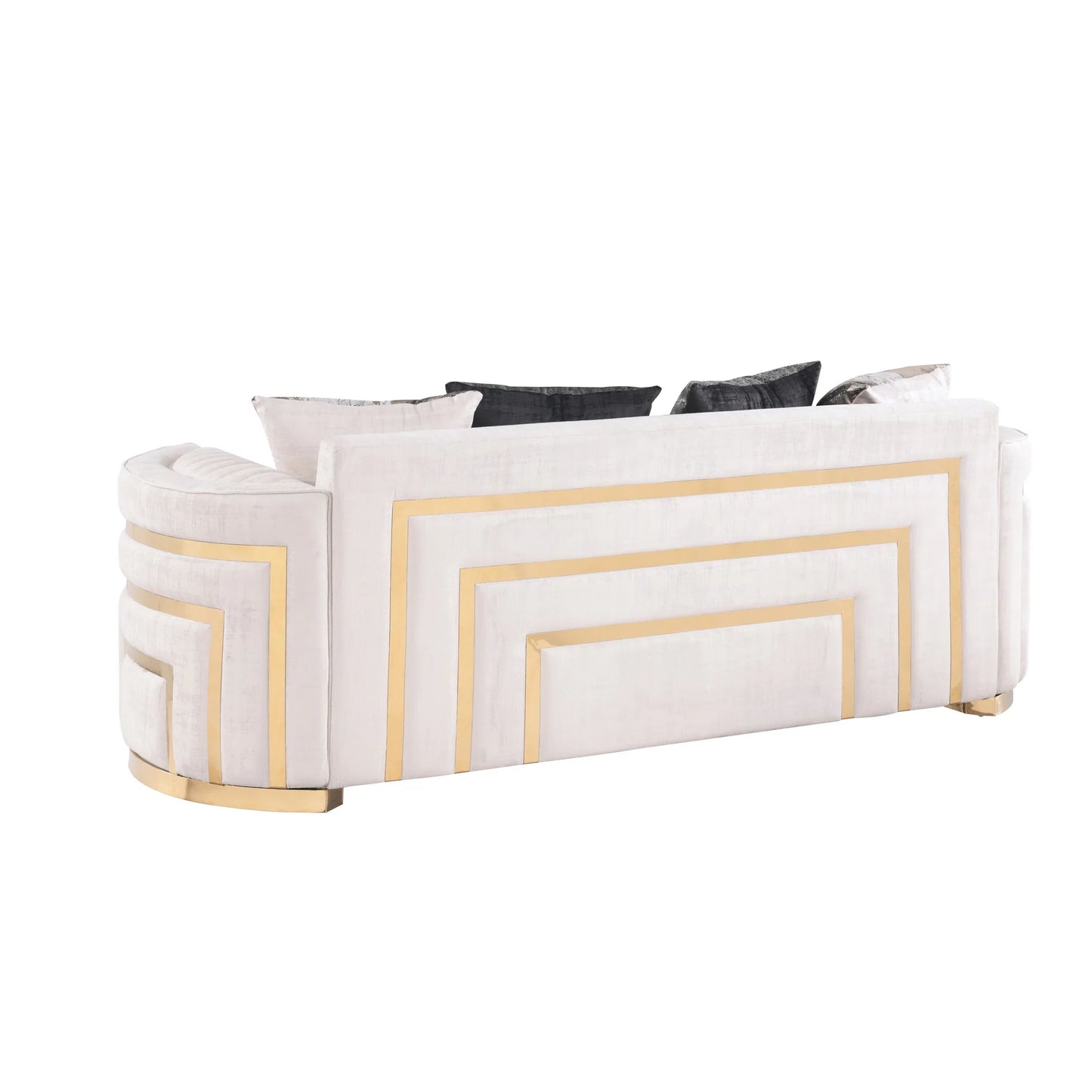 S3300 Minerva Cream Sofa Loveseat & Chair