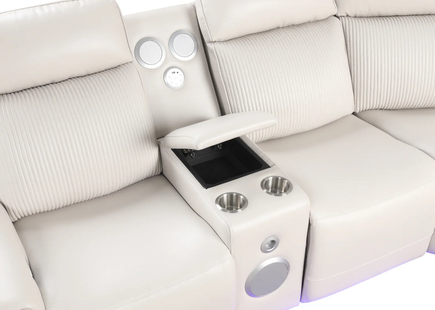 S3550 Galaxy Power (Sand) Sectional