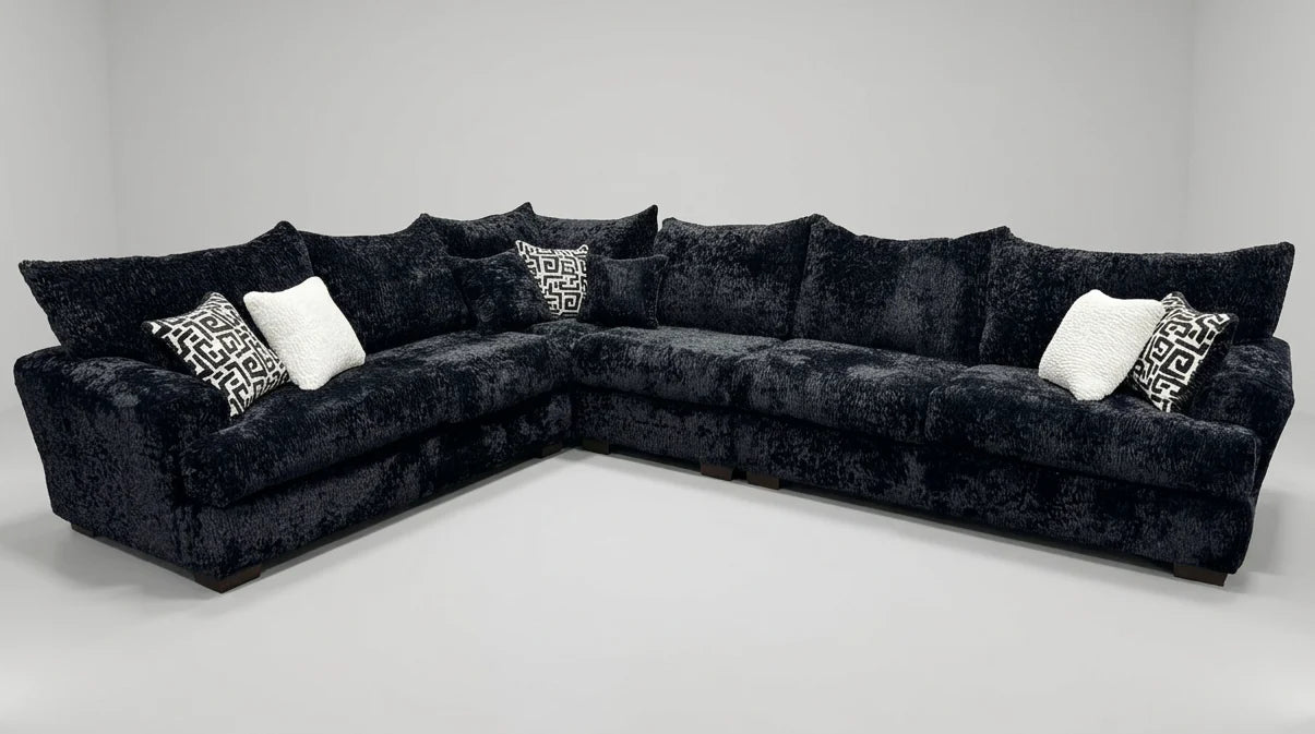 S360 Rizz (Black) 4pcs Sectional