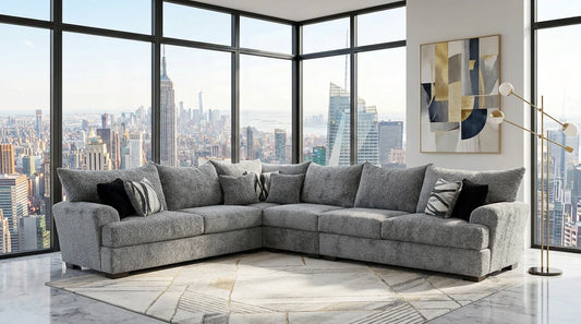 S360 Rizz (Grey) 4pcs Sectional