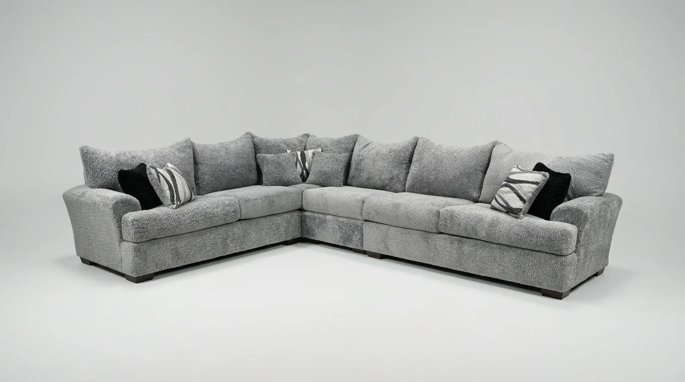 S360 Rizz (Grey) 4pcs Sectional