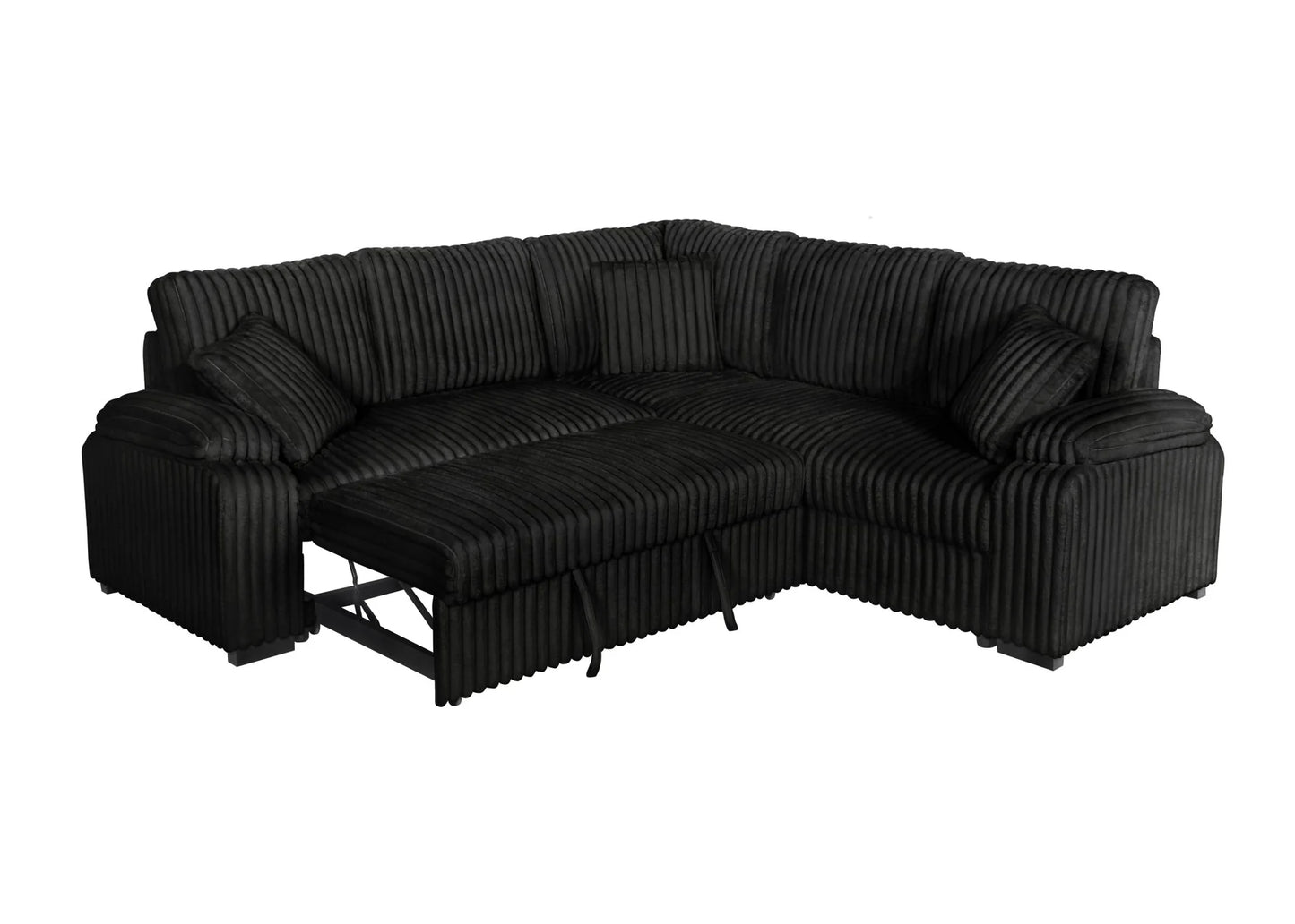 S3662 Neeha Black Sectional