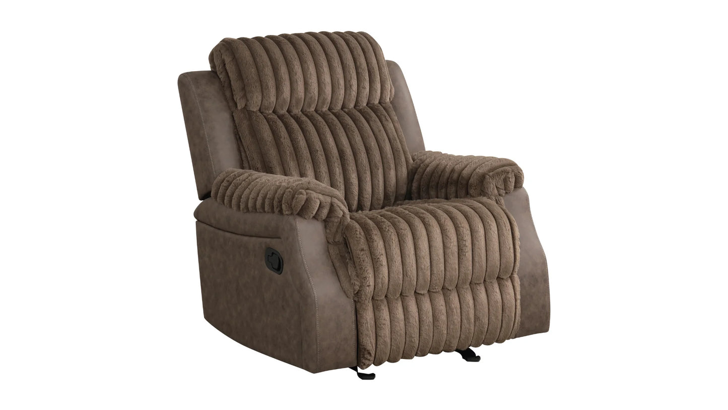 S4230 Willow Brown Reclining Sofa Set