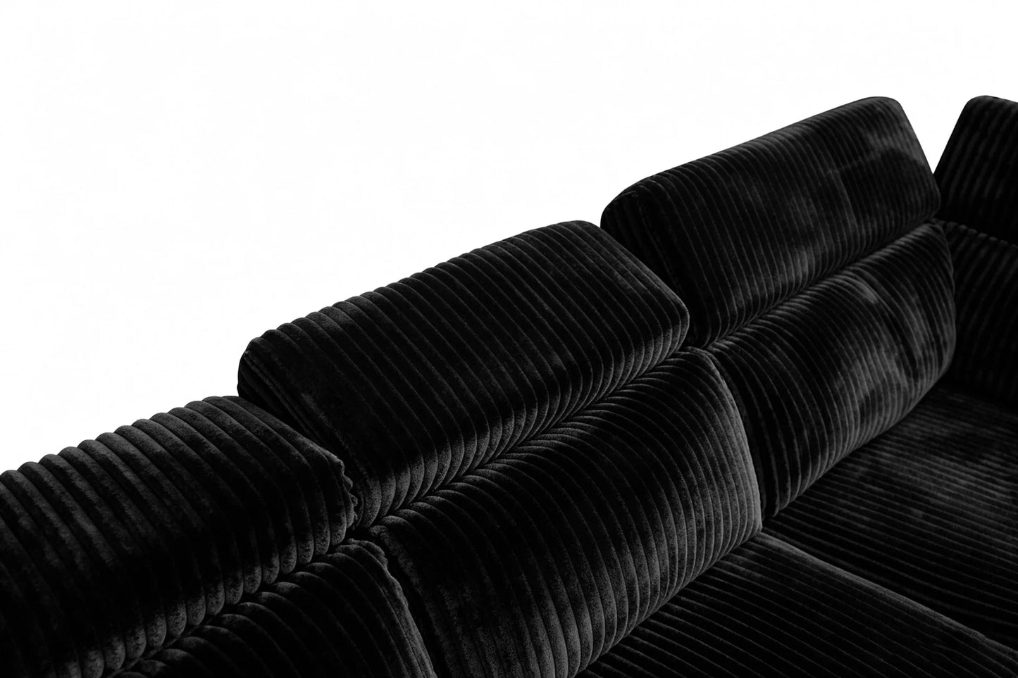 S7033 Yash (Black) Sectional