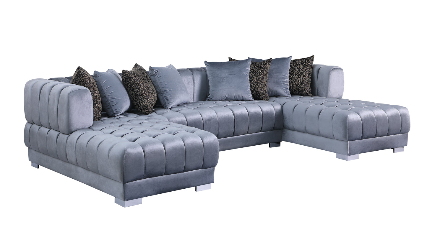 S8155 Dasha Grey Sectional
