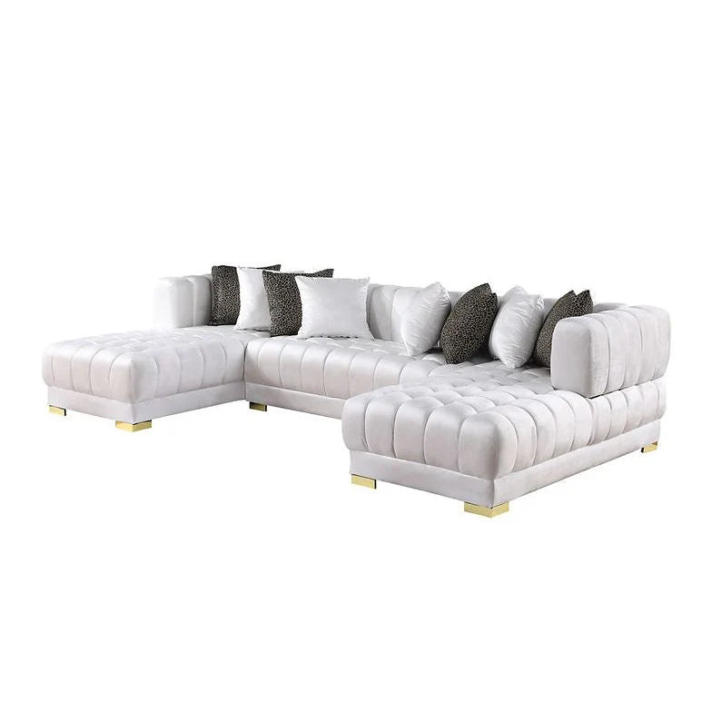 S8155 Dasha White Oversized Sectional