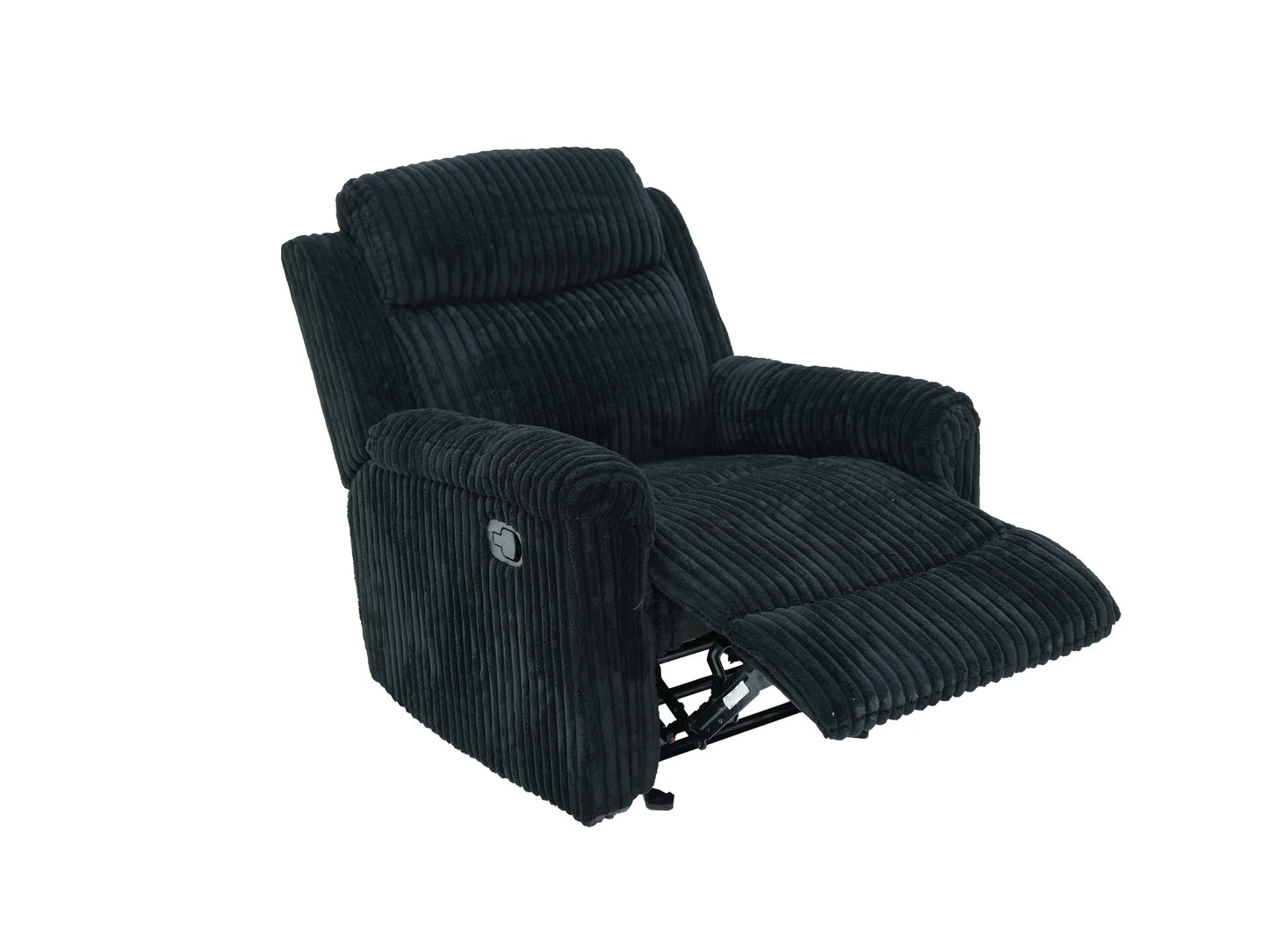 S8585 Grace Black Reclining Sofa & Loveseat