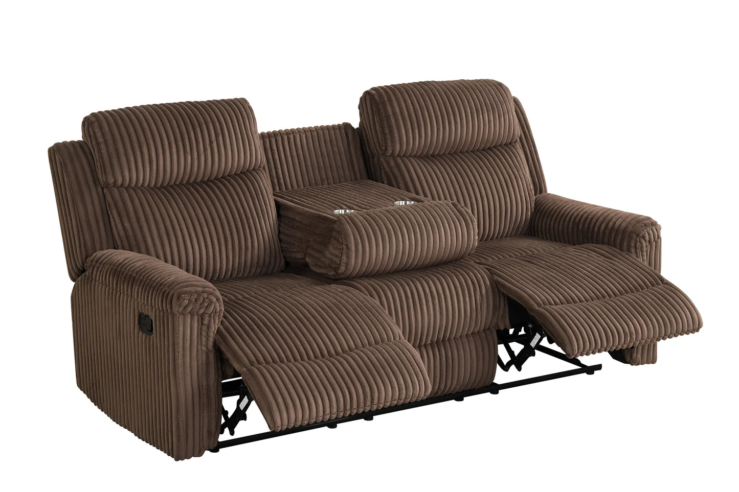 S8585 Grace Brown Reclining Sofa & Loveseat