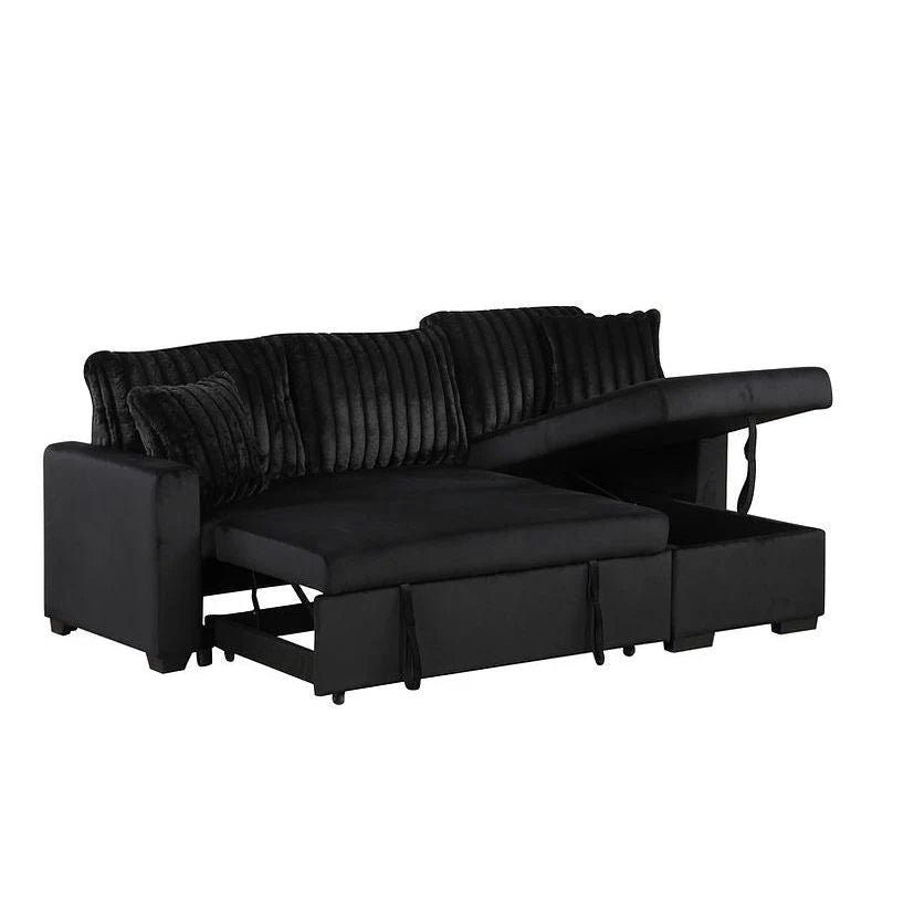 S8670 Nori Black Sectional