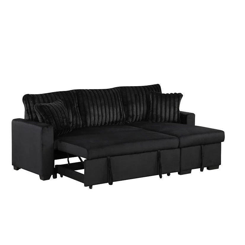 S8670 Nori Black Sectional
