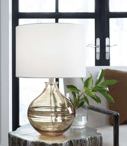 Ashley L430764 Lemmitt Glass Lamp