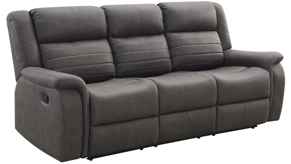 3pcs S7330 Max Brown Reclining Sofa Set