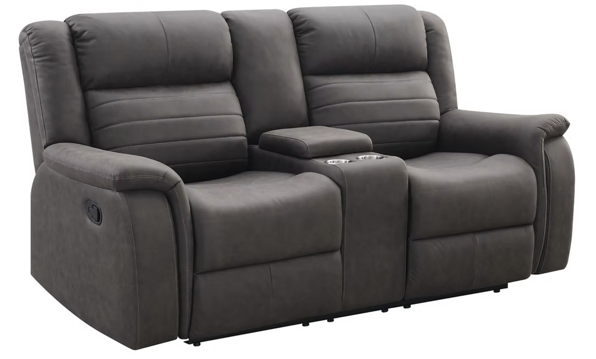 3pcs S7330 Max Brown Reclining Sofa Set