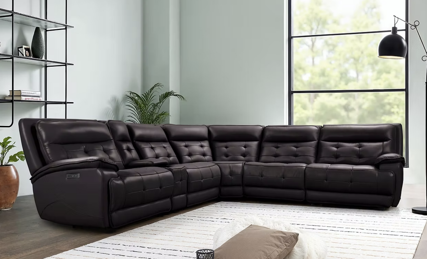 S8900 Starlight Brown Power Reclining Sectional