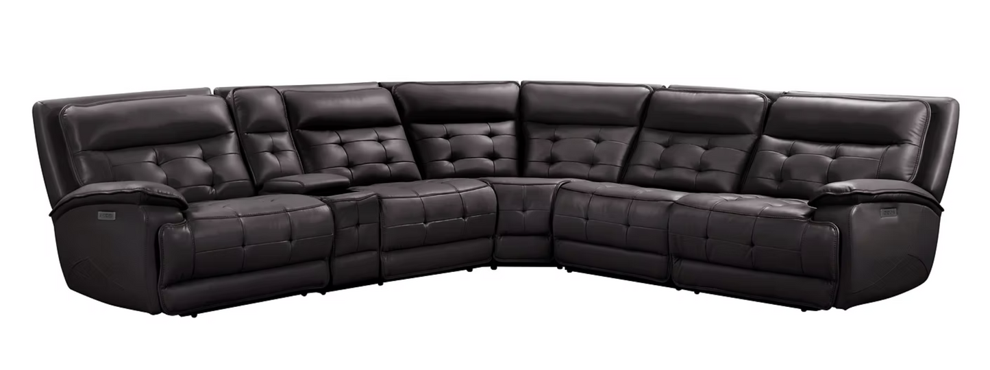 S8900 Starlight Brown Power Reclining Sectional